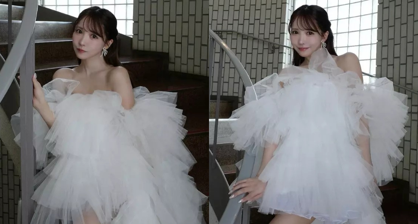 網友嫌棄同款婚紗被三上悠亞穿過，本尊親回嘆：「原來這就是社會的觀感」